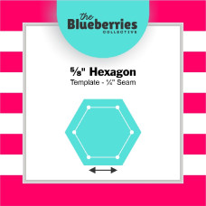 Template 5/8" Hexagon